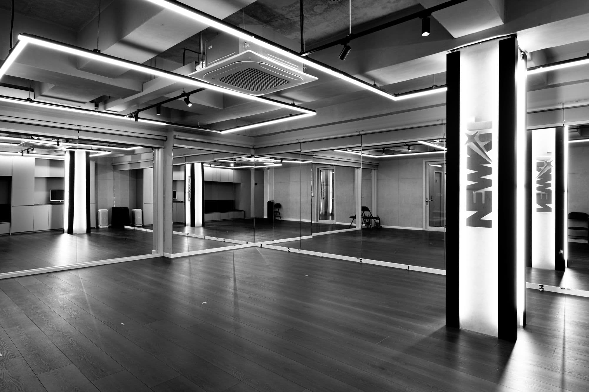 A sala de ensaio